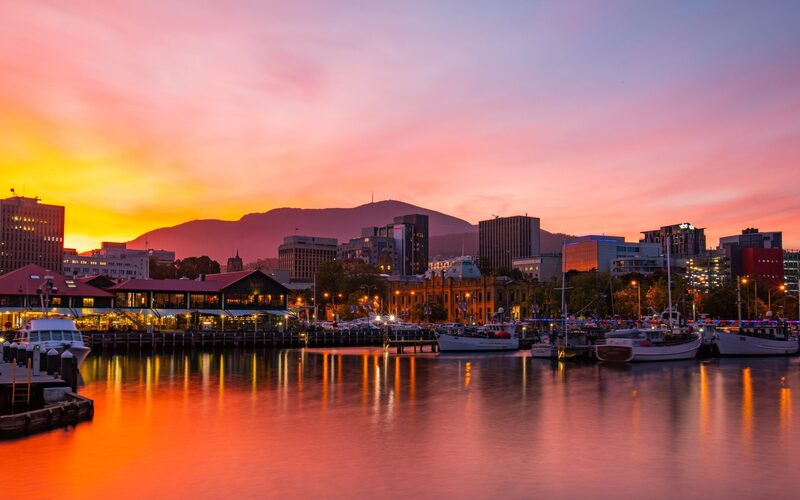 Hobart skyline
